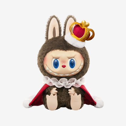 Labubu Royal Crown Edition - Popmart Exclusive Collectible Figure (10" Fluffy Plush)